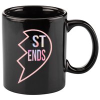 Bff 1 Heart In 2 Best Friends Matching 2nd Part 11oz C Handle Ceramic Mug