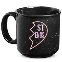 Bff 1 Heart In 2 Best Friends Matching 2nd Part 15oz Campfire Ceramic Mug