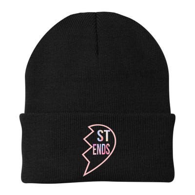 Bff 1 Heart In 2 Best Friends Matching 2nd Part Beanie