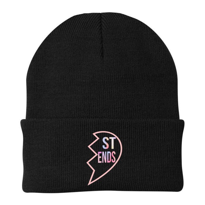 Bff 1 Heart In 2 Best Friends Matching 2nd Part Beanie