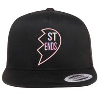 Bff 1 Heart In 2 Best Friends Matching 2nd Part Flatbill Hat