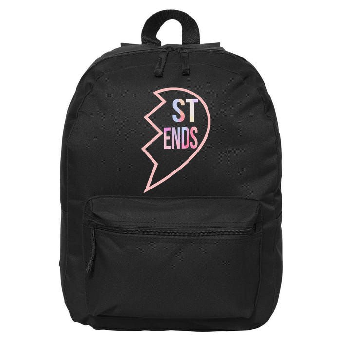 Bff 1 Heart In 2 Best Friends Matching 2nd Part 16 in Basic Backpack
