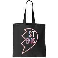 Bff 1 Heart In 2 Best Friends Matching 2nd Part Bag