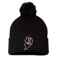 Bff 1 Heart In 2 Best Friends Matching 2nd Part Pom Pom 12in Knit Beanie