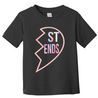 Bff 1 Heart In 2 Best Friends Matching 2nd Part Toddler T-Shirt