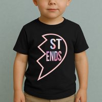 Bff 1 Heart In 2 Best Friends Matching 2nd Part Toddler T-Shirt