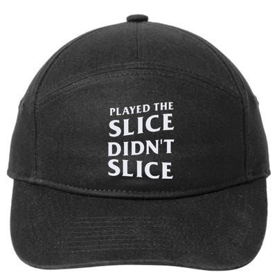 Breaking 100 Jerry Played The Slice Didn’T Slice 7-Panel Snapback Hat