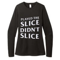 Breaking 100 Jerry Played The Slice Didn’T Slice Womens CVC Long Sleeve Shirt