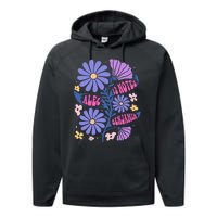 Benjamin 12 Notes Flower Art Alec Performance Fleece Hoodie