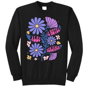 Benjamin 12 Notes Flower Art Alec Sweatshirt