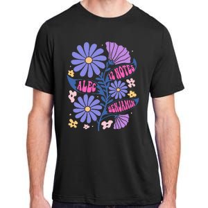 Benjamin 12 Notes Flower Art Alec Adult ChromaSoft Performance T-Shirt