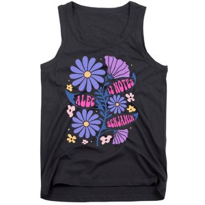 Benjamin 12 Notes Flower Art Alec Tank Top