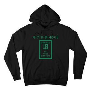 Banner 18 Time 2024 Boston Bball City Tall Hoodie