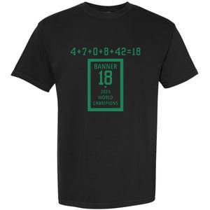 Banner 18 Time 2024 Boston Garment-Dyed Heavyweight T-Shirt