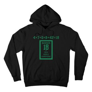 Banner 18 Time 2024 Boston Hoodie