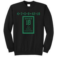 Banner 18 Time 2024 Boston Sweatshirt