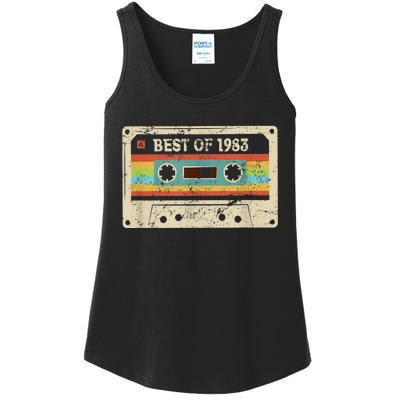 Best 1983 Vintage 40 Year Old Bday  Wo 40th Birthday Ladies Essential Tank