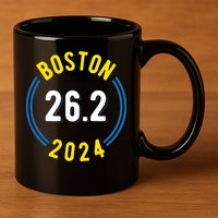 Boston 262 2024 Marathon 11oz C Handle Ceramic Mug