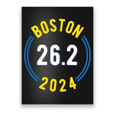 Boston 262 2024 Marathon Poster