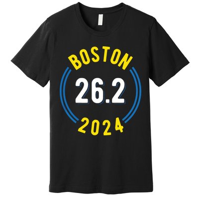 Boston 262 2024 Marathon Premium T-Shirt