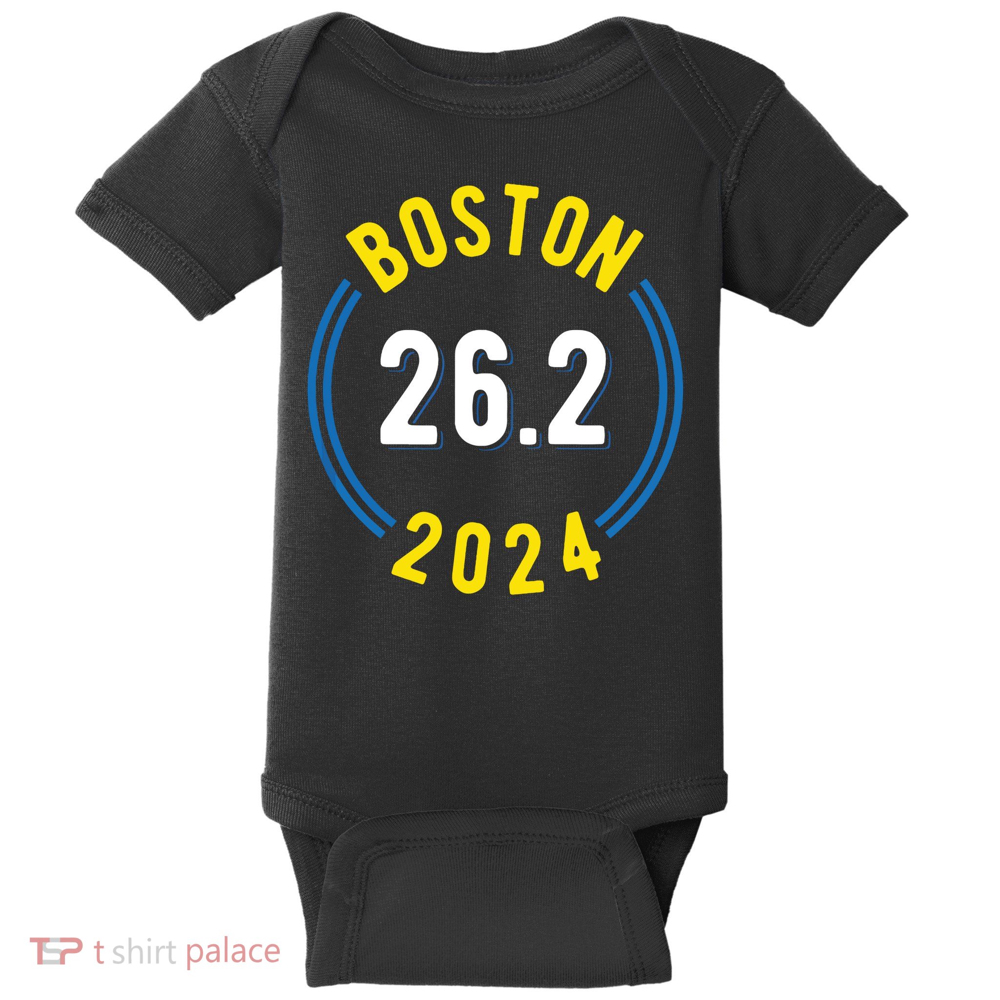 Boston 262 2024 Marathon Baby Bodysuit