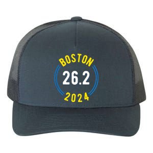 Boston 262 2024 Marathon Yupoong Adult 5-Panel Trucker Hat