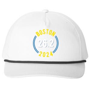 Boston 262 2024 Marathon Snapback Five-Panel Rope Hat