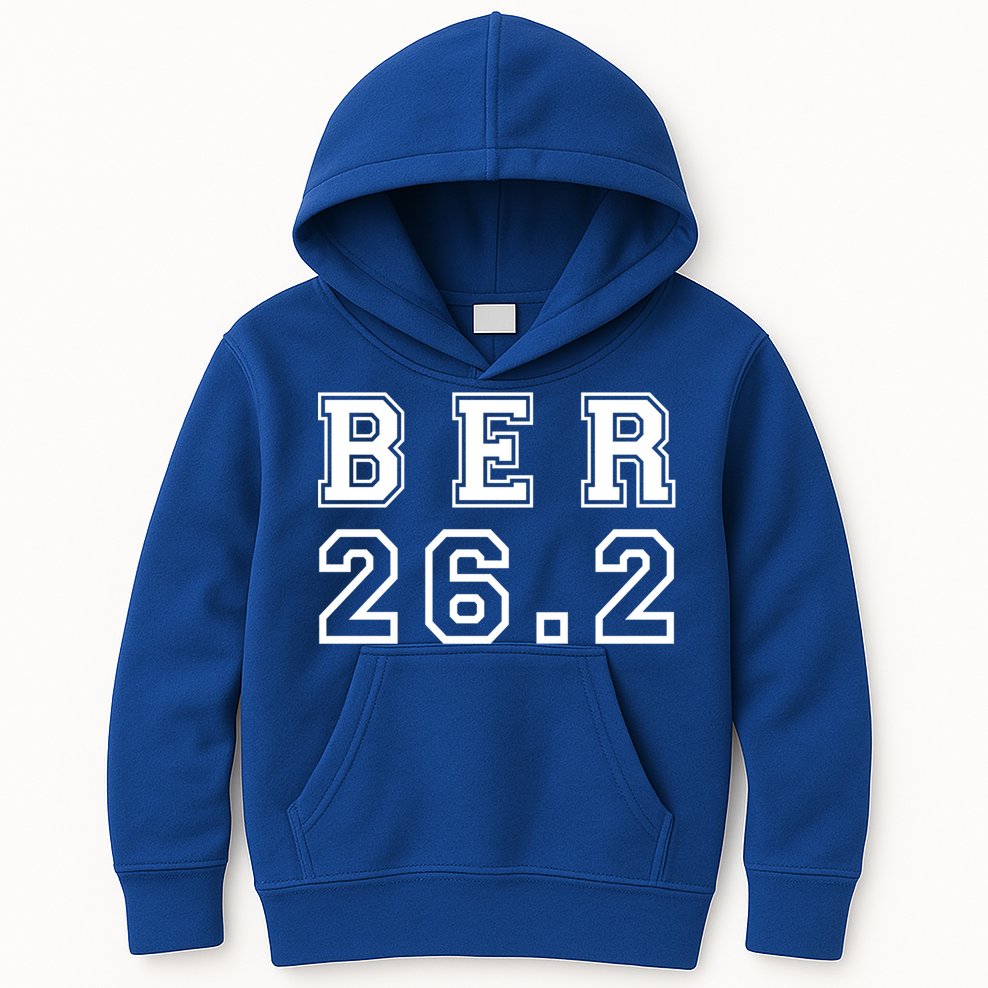 Berlin 26 2 Marathon Gift Kids Hoodie