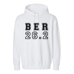 Berlin 26 2 Marathon Gift Garment-Dyed Fleece Hoodie