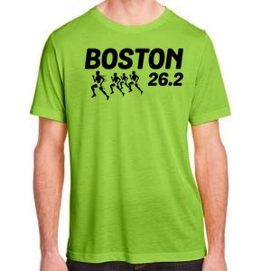 Boston 26 2 Miles Running Marathon Friend Support Cute Gift Adult ChromaSoft Performance T-Shirt