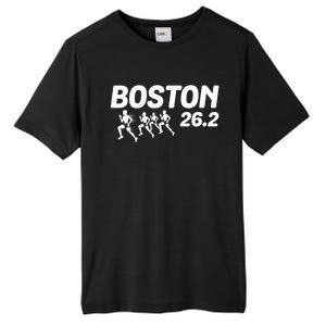 Boston 26 2 Miles Running Marathon Friend Support Cute Gift Tall Fusion ChromaSoft Performance T-Shirt