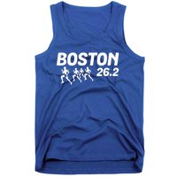 Boston 26 2 Miles Running Marathon Friend Support Cute Gift Tank Top