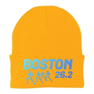 Boston 26 2 Miles Running Marathon Friend Support Cute Gift Knit Cap Winter Beanie