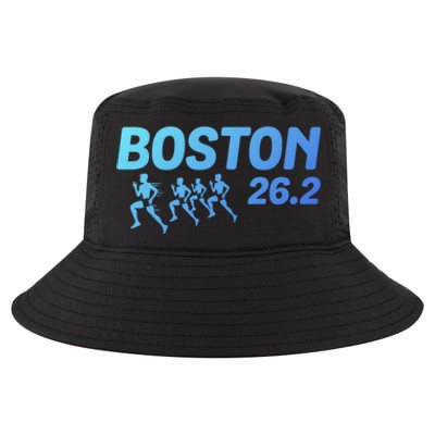 Boston 26 2 Miles Running Marathon Friend Support Cute Gift Cool Comfort Performance Bucket Hat