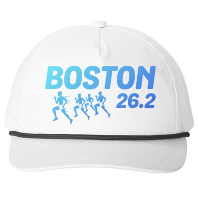 Boston 26 2 Miles Running Marathon Friend Support Cute Gift Snapback Five-Panel Rope Hat