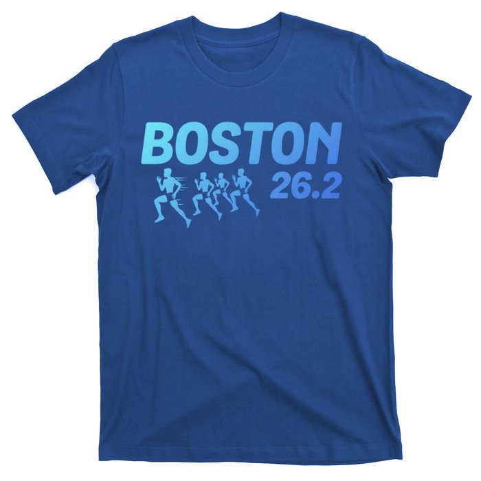 Boston 26 2 Miles Running Marathon Friend Support Cute Gift T-Shirt