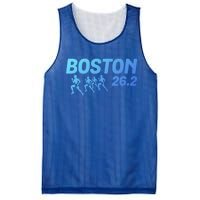 Boston 26 2 Miles Running Marathon Friend Support Cute Gift Mesh Reversible Basketball Jersey Tank