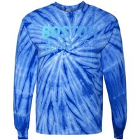 Boston 26 2 Miles Running Marathon Friend Support Cute Gift Tie-Dye Long Sleeve Shirt