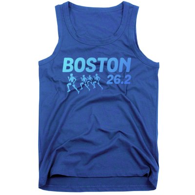 Boston 26 2 Miles Running Marathon Friend Support Cute Gift Tank Top