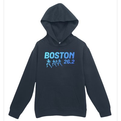 Boston 26 2 Miles Running Marathon Friend Support Cute Gift Urban Pullover Hoodie