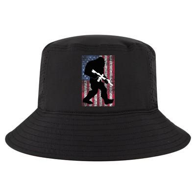 Bigfoot 2nd Amendment Right To Bear Arms Gift For Gun Owner Cool Comfort Performance Bucket Hat