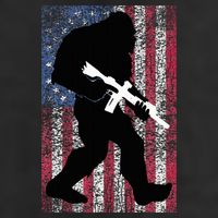 Bigfoot 2nd Amendment Right To Bear Arms Gift For Gun Owner 11oz C Handle Ceramic Mug