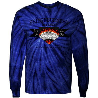 Bridgeburners 2nd Army Est. 1151 Burn’s Sleep Tie-Dye Long Sleeve Shirt