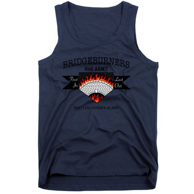 Bridgeburners 2nd Army Est. 1151 Burn’s Sleep Tank Top