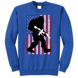 Bigfoot 2nd Adt Right To Bear Arms Gift For Gun Owner Cute Gift Sweatshirt