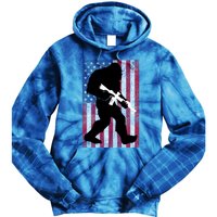 Bigfoot 2nd Adt Right To Bear Arms Gift For Gun Owner Cute Gift Tie Dye Hoodie