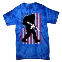 Bigfoot 2nd Adt Right To Bear Arms Gift For Gun Owner Cute Gift Tie-Dye T-Shirt