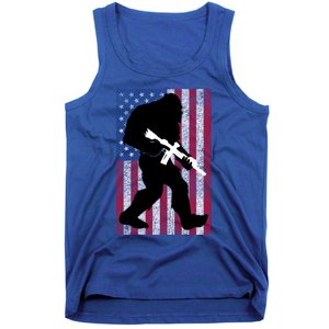 Bigfoot 2nd Adt Right To Bear Arms Gift For Gun Owner Cute Gift Tank Top