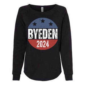 Byeden 2024 Anti Joe Biden Pro Trump Womens California Wash Sweatshirt