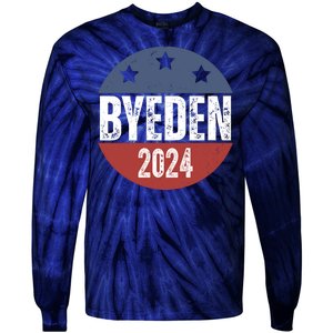 Byeden 2024 Anti Joe Biden Pro Trump Tie-Dye Long Sleeve Shirt